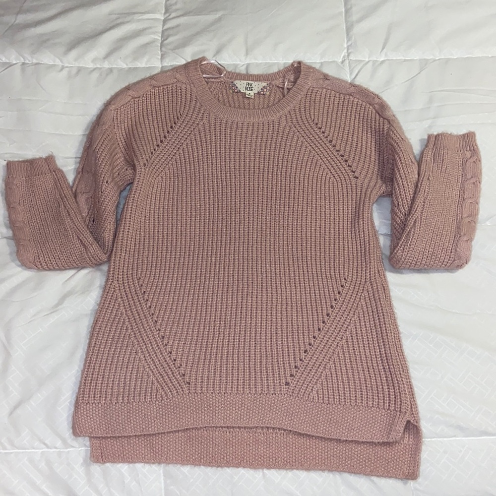 Pink Sweater